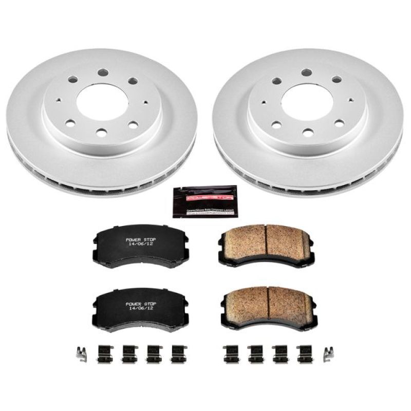 Picture of PowerStop PSB Z17 Evolution Coated Kit Brake Kits - CRK1092