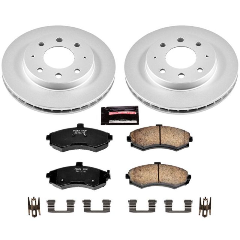 Picture of PowerStop PSB Z17 Evolution Coated Kit Brake Kits - CRK1093