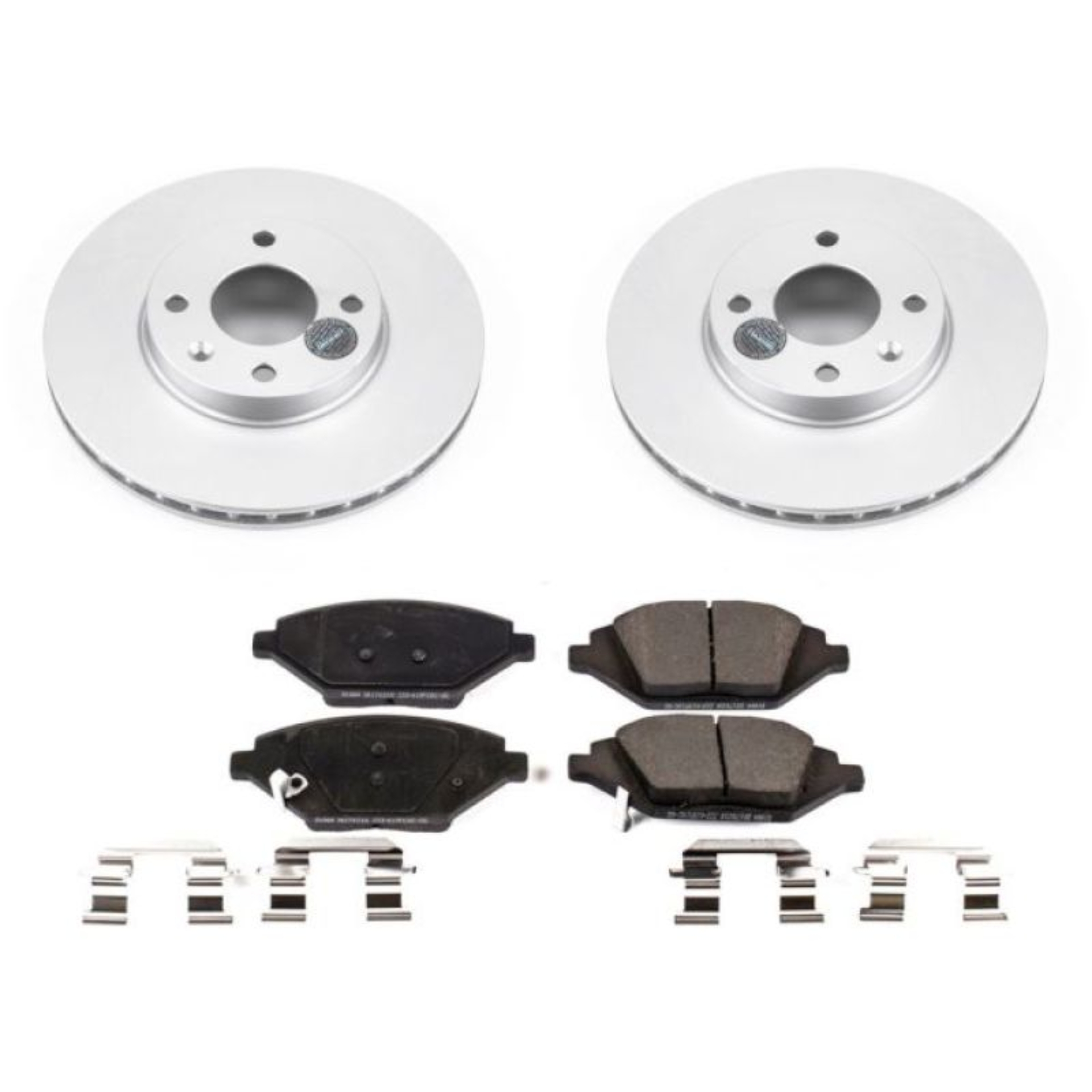 Picture of Power Stop 16-19 Chevrolet Spark Front Z17 Evolution Geomet Coated Brake Kit