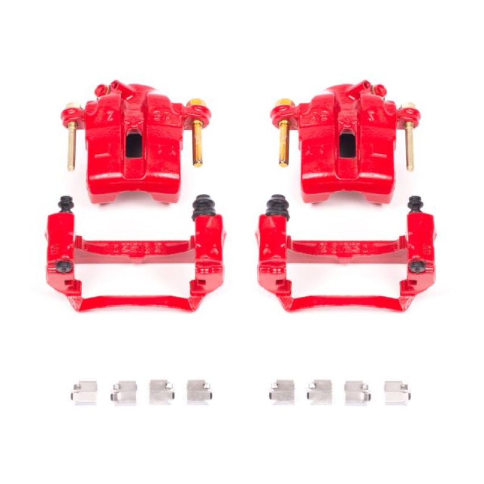 Picture of Power Stop 94-97 Mazda Miata Front Red Calipers w/Brackets - Pair