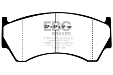 Picture of EBC Redstuff Brake Pad Sets - DP31044C