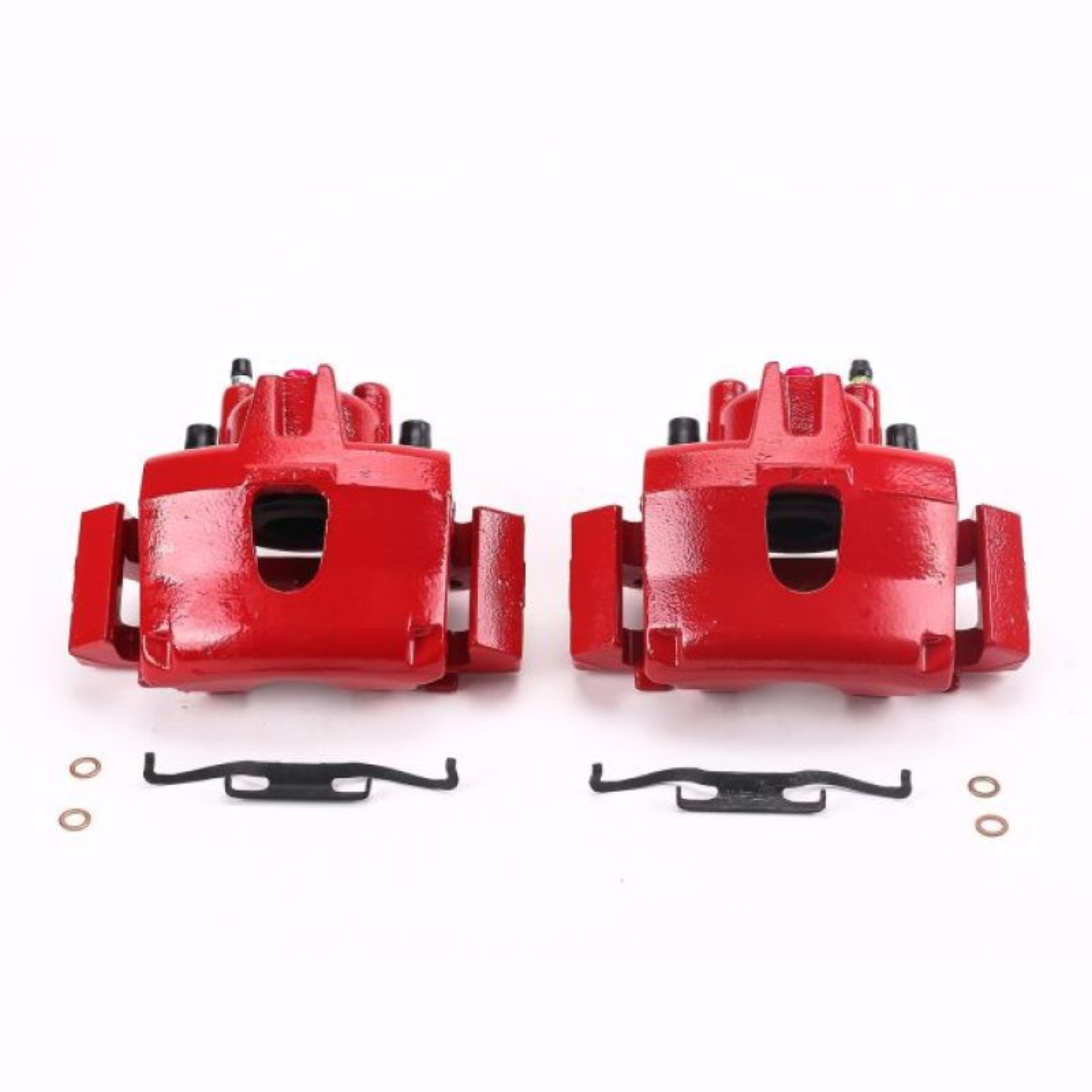 Picture of Power Stop 01-07 Chrysler Town & Country Front Red Calipers w/Brackets - Pair