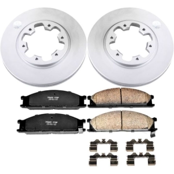 Picture of Power Stop 86-94 Nissan D21 Front Z17 Evolution Geomet Coated Brake Kit