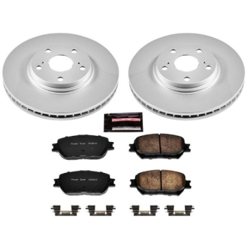 Picture of Power Stop 02-04 Toyota Camry Front Z17 Evolution Geomet Coated Brake Kit