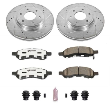 Picture of PowerStop PSB Z26 Street Warrior Kit Brake Kits - K1453-26