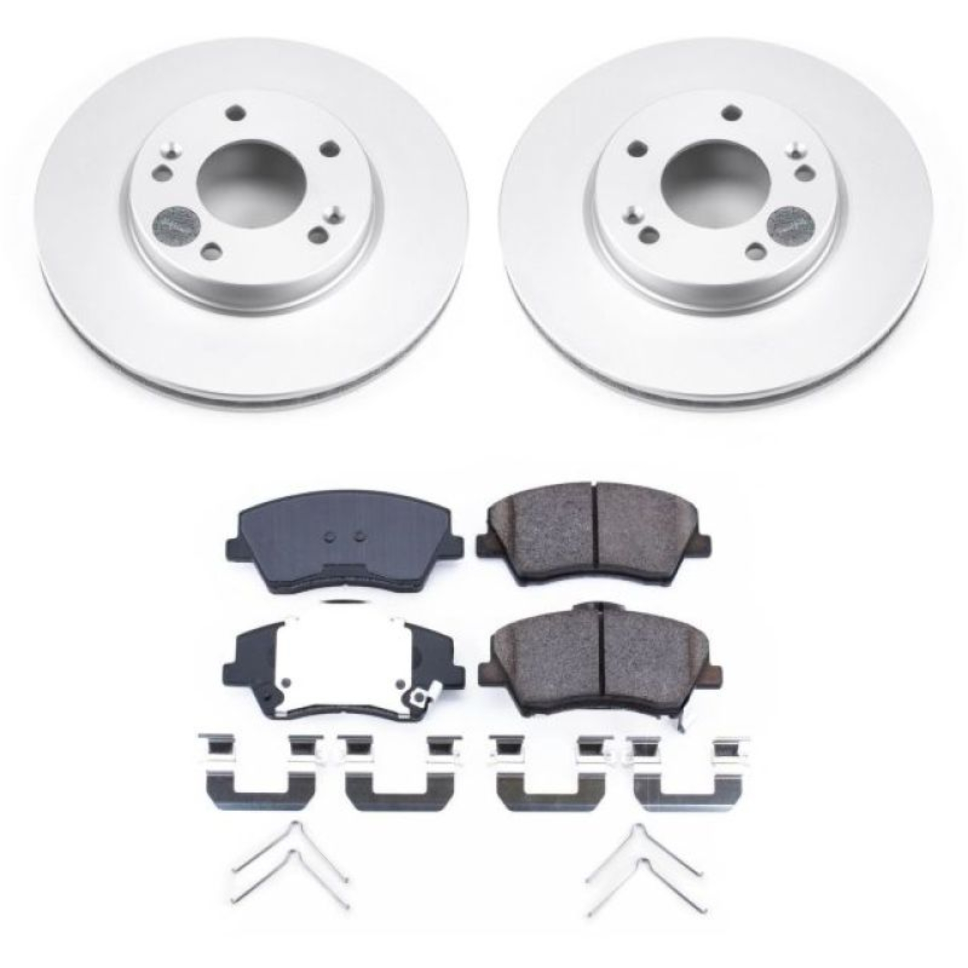 Picture of Power Stop 17-19 Hyundai Ioniq Front Z17 Evolution Geomet Coated Brake Kit