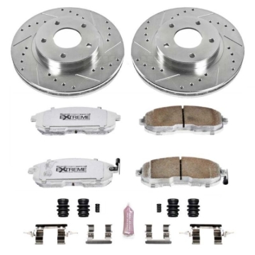 Picture of PowerStop PSB Z26 Street Warrior Kit Brake Kits - K2280-26