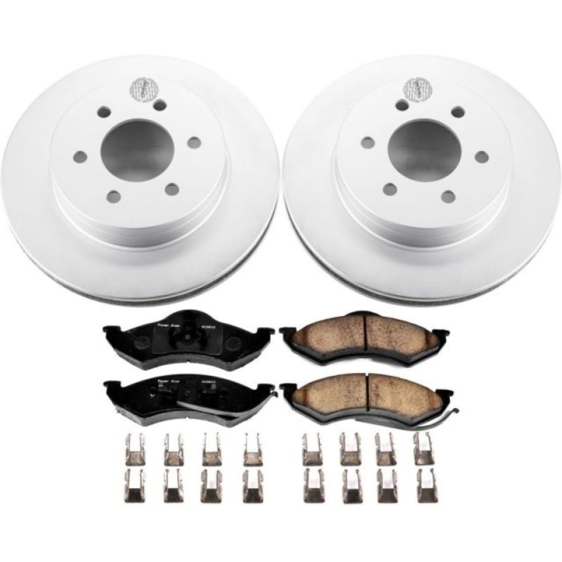 Picture of Power Stop 1999 Dodge Dakota Front Z17 Evolution Geomet Coated Brake Kit