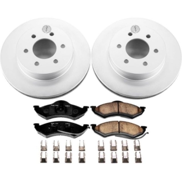 Picture of Power Stop 1999 Dodge Dakota Front Z17 Evolution Geomet Coated Brake Kit