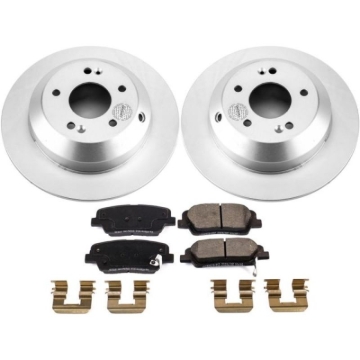Picture of Power Stop 2019 Hyundai Santa Fe XL Rear Z17 Evolution Geomet Coated Brake Kit