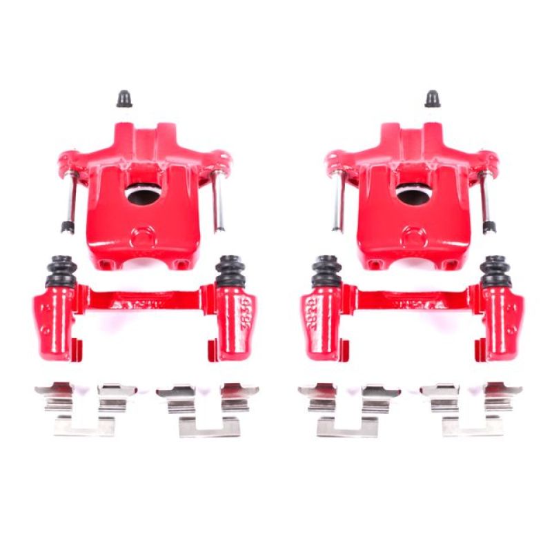 Picture of Power Stop 05-07 Toyota Avalon Rear Red Calipers w/Brackets - Pair