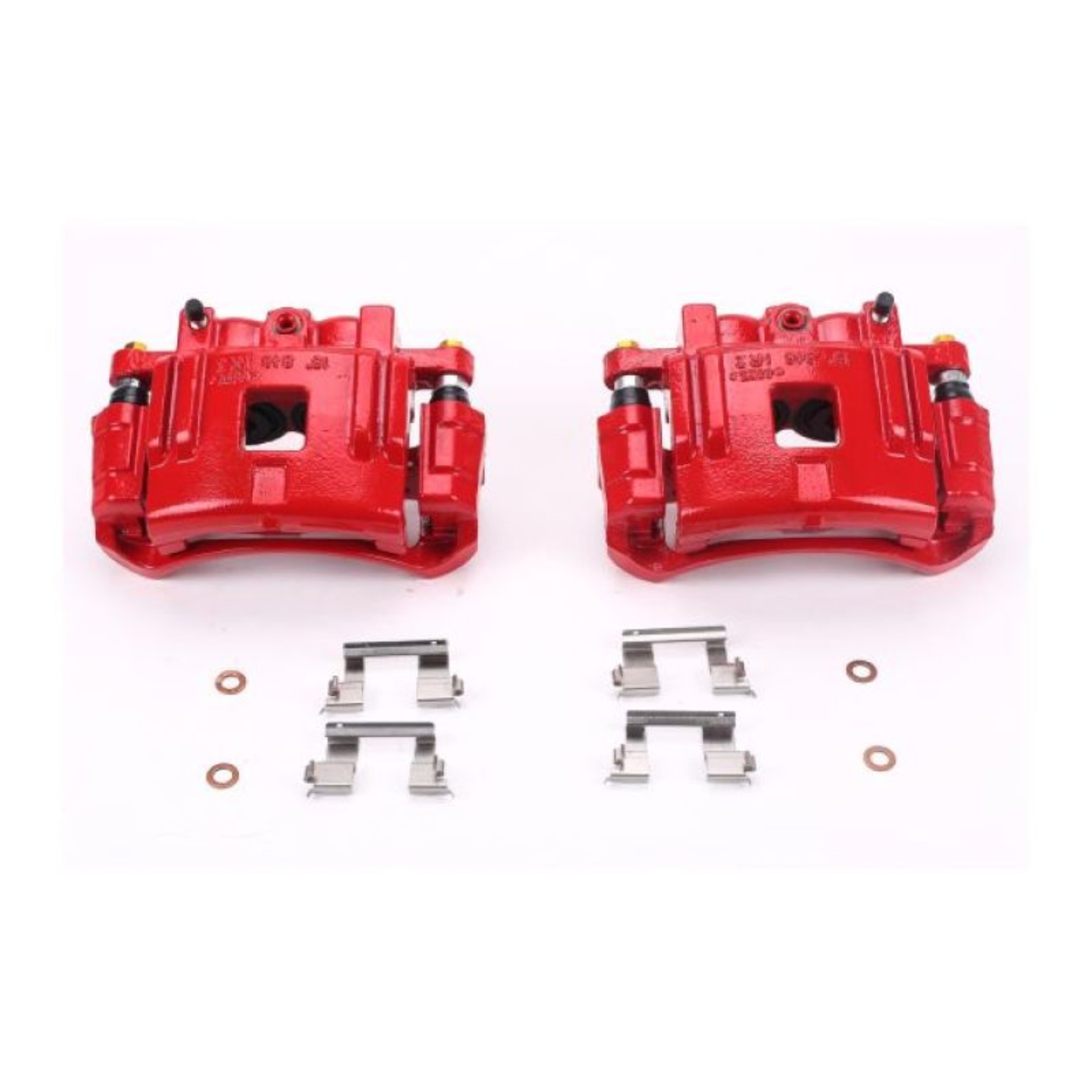 Picture of Power Stop 04-08 Chevrolet Colorado Front Red Calipers w/Brackets - Pair