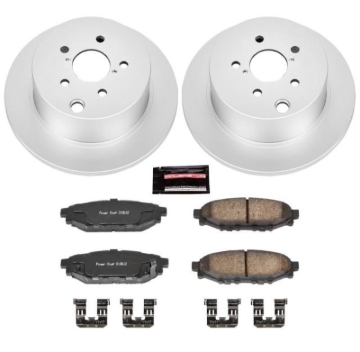 Picture of Power Stop 16-18 Subaru Crosstrek Rear Z17 Evolution Geomet Coated Brake Kit
