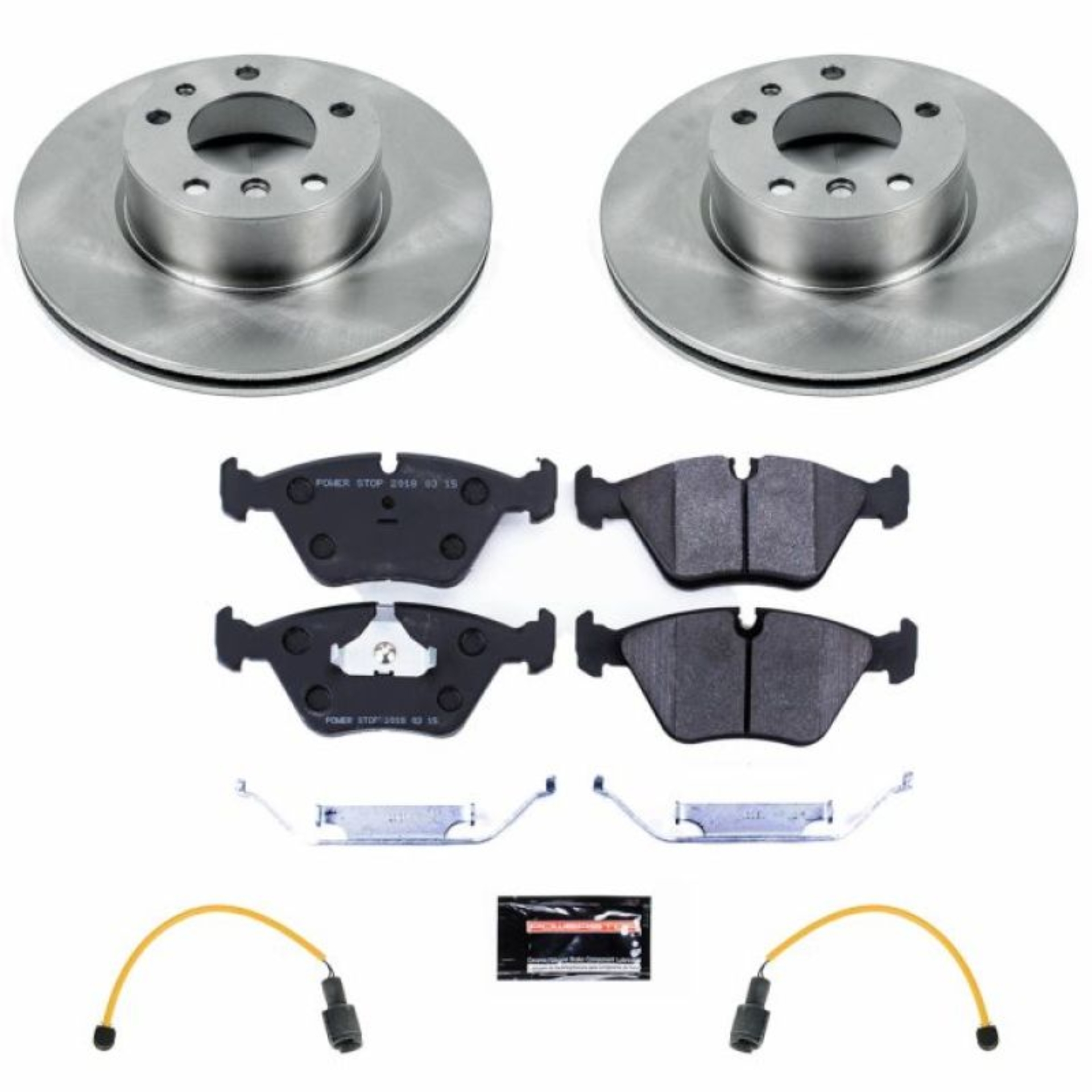 Picture of Power Stop 1989 BMW 525i Front Track Day SPEC Brake Kit