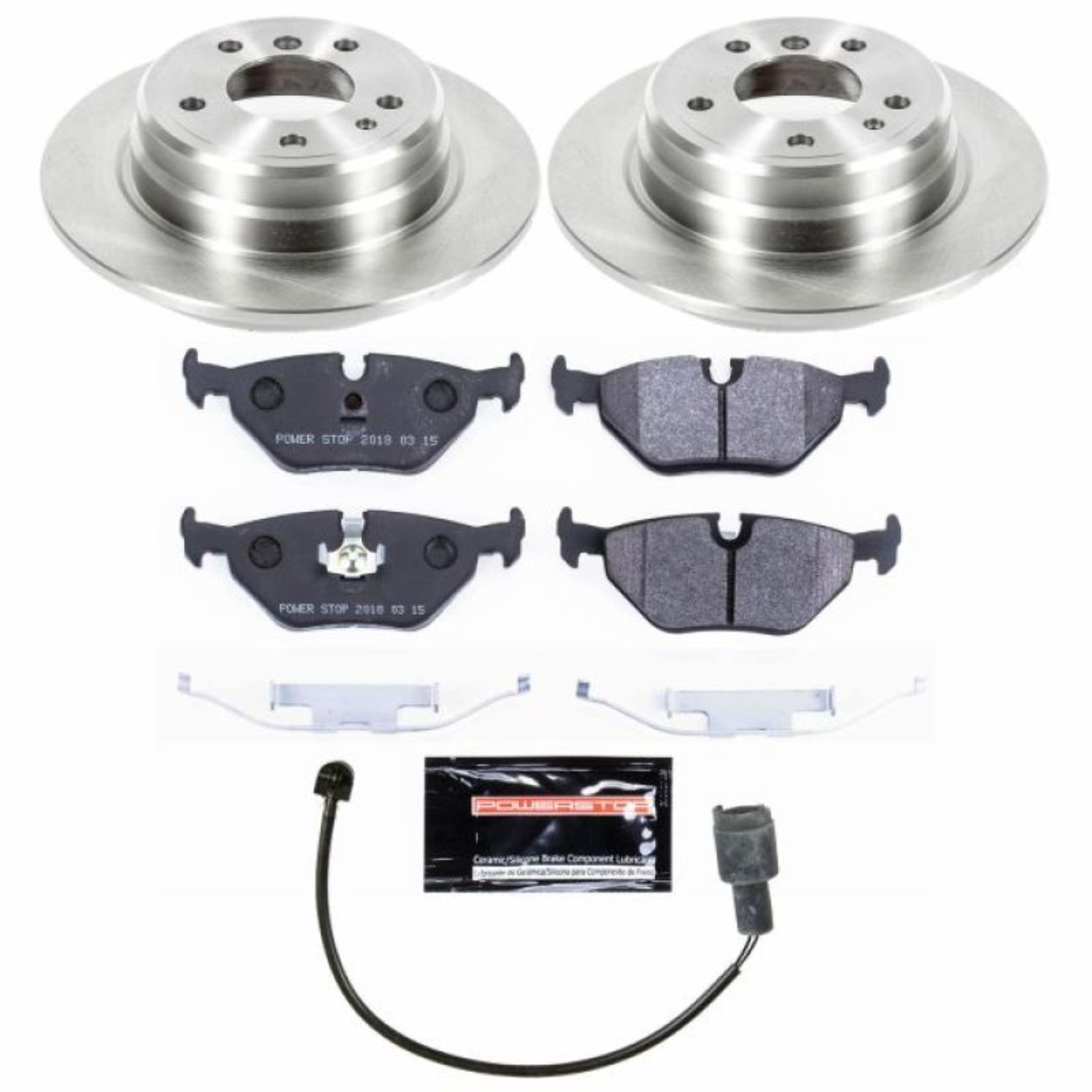 Picture of Power Stop 90-95 BMW 525i Rear Track Day SPEC Brake Kit