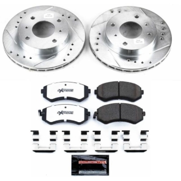 Picture of PowerStop PSB Z26 Street Warrior Kit Brake Kits - K654-26