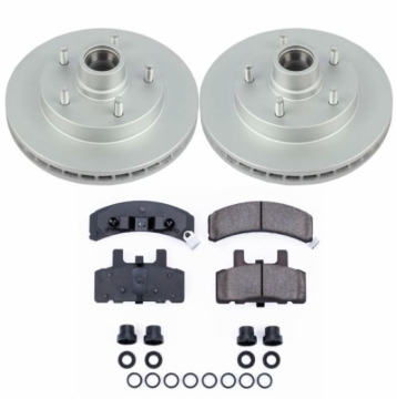 Picture of Power Stop 94-99 Dodge Ram 1500 Front Z17 Evolution Geomet Coated Brake Kit