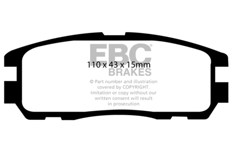 Picture of EBC Ultimax2 Brake Pad Sets - UD580