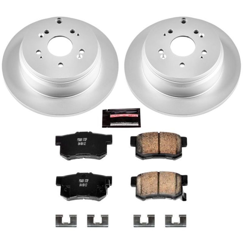 Picture of Power Stop 07-09 Acura RDX Rear Z17 Evolution Geomet Coated Brake Kit
