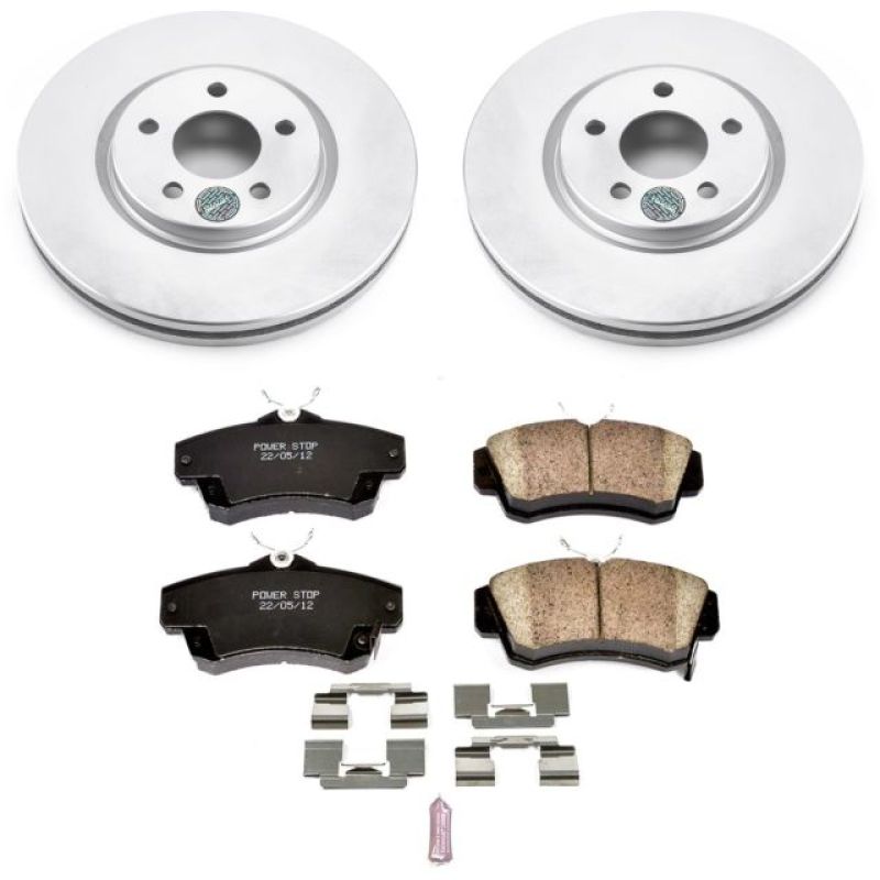 Picture of PowerStop PSB Z17 Evolution Coated Kit Brake Kits - CRK1706