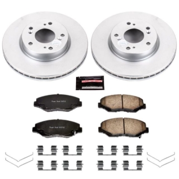 Picture of Power Stop 2013 Acura ILX Front Z17 Evolution Geomet Coated Brake Kit
