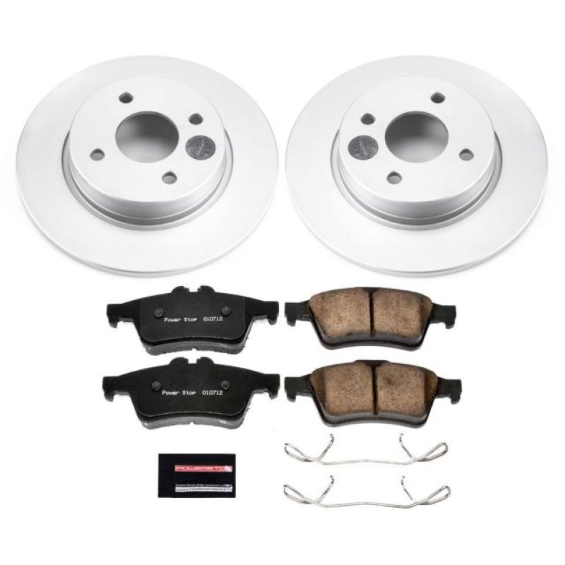 Picture of Power Stop 2018 Ford EcoSport Rear Z17 Evolution Geomet Coated Brake Kit