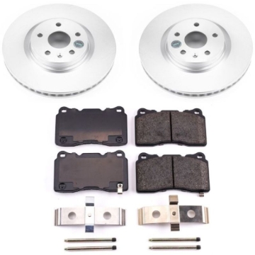 Picture of Power Stop 14-17 Buick Regal Front Z17 Evolution Geomet Coated Brake Kit