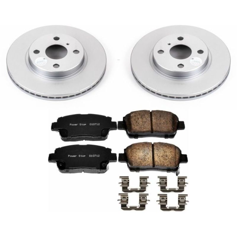 Picture of Power Stop 04-06 Scion xA Front Z17 Evolution Geomet Coated Brake Kit