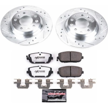 Picture of PowerStop PSB Z26 Street Warrior Kit Brake Kits - K2451-26