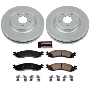 Picture of Power Stop 2010 Ford Taurus Front Z17 Evolution Geomet Coated Brake Kit