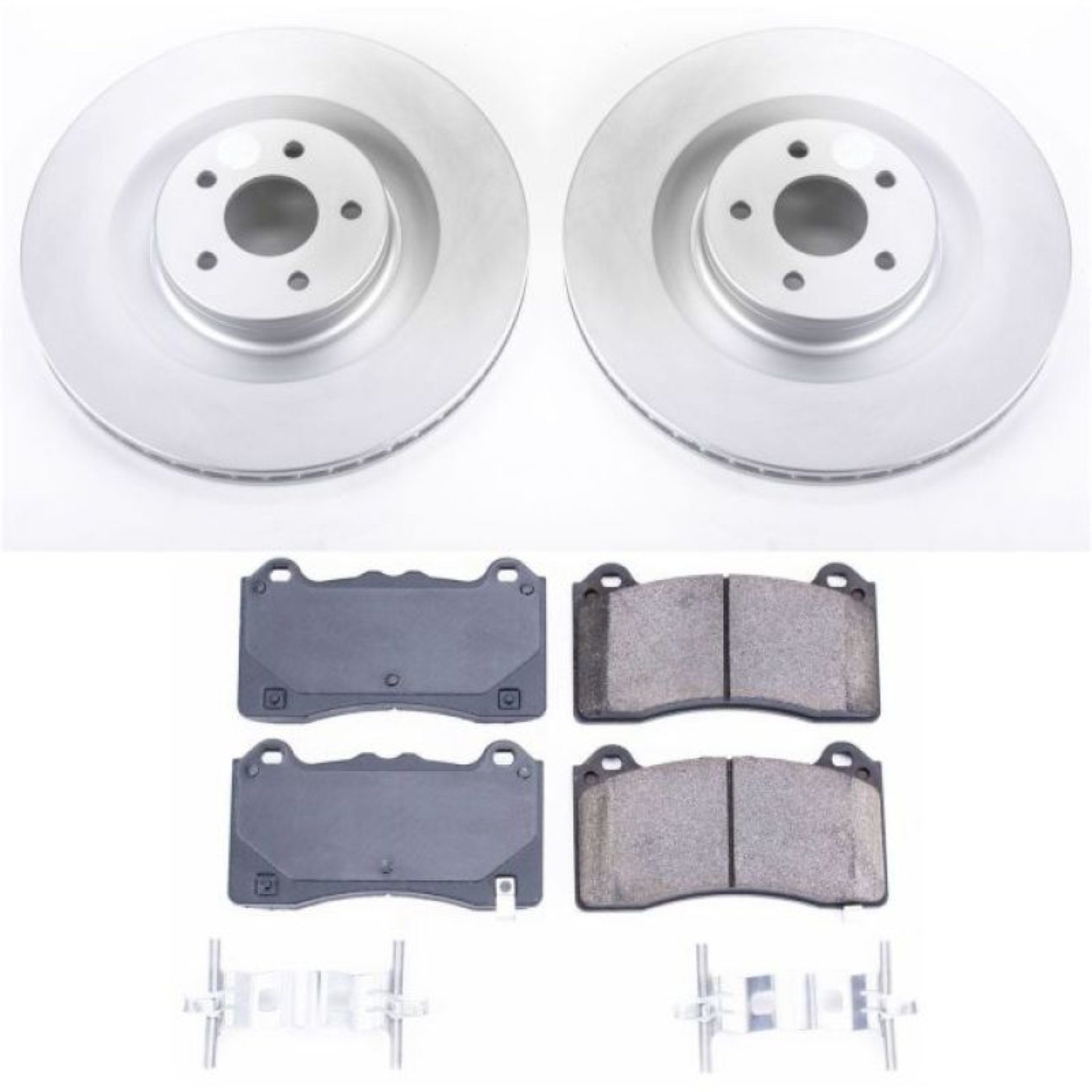 Picture of Power Stop 16-18 Ford Focus Front Z17 Evolution Geomet Coated Brake Kit