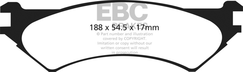 Picture of EBC Ultimax2 Brake Pad Sets - UD802