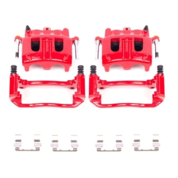 Picture of Power Stop 02-05 Ford Explorer Front Red Calipers w/Brackets - Pair