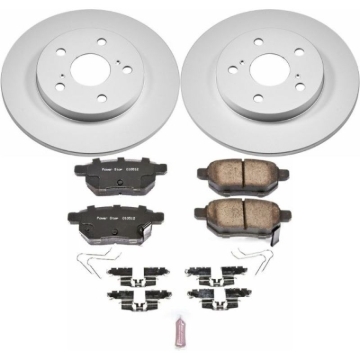 Picture of Power Stop 2016 Scion iM Rear Z17 Evolution Geomet Coated Brake Kit