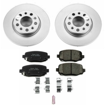 Picture of Power Stop 16-18 Fiat 500X Rear Z17 Evolution Geomet Coated Brake Kit