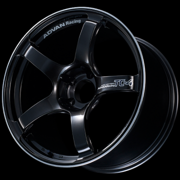 Picture of Advan TC4 16x7.0 +31 4x100 Black Gunmetallic and Ring Wheel