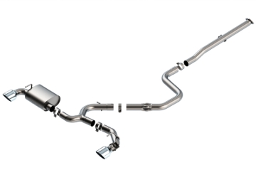 Picture of Borla 19-20 Hyundai Veloster N 2.0L I4 MT FWD 2DR 3in ATAK CatBack Exhaust w/ SS Tips