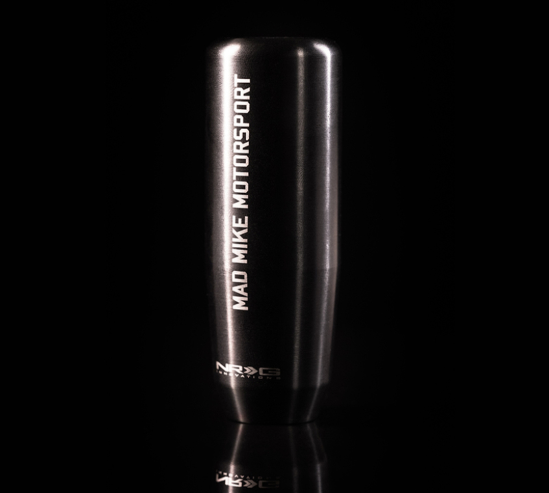 Picture of NRG Universal Shift Knob - Heavy Weight - Mad Mike Signature Short Shifter - Black Chrome