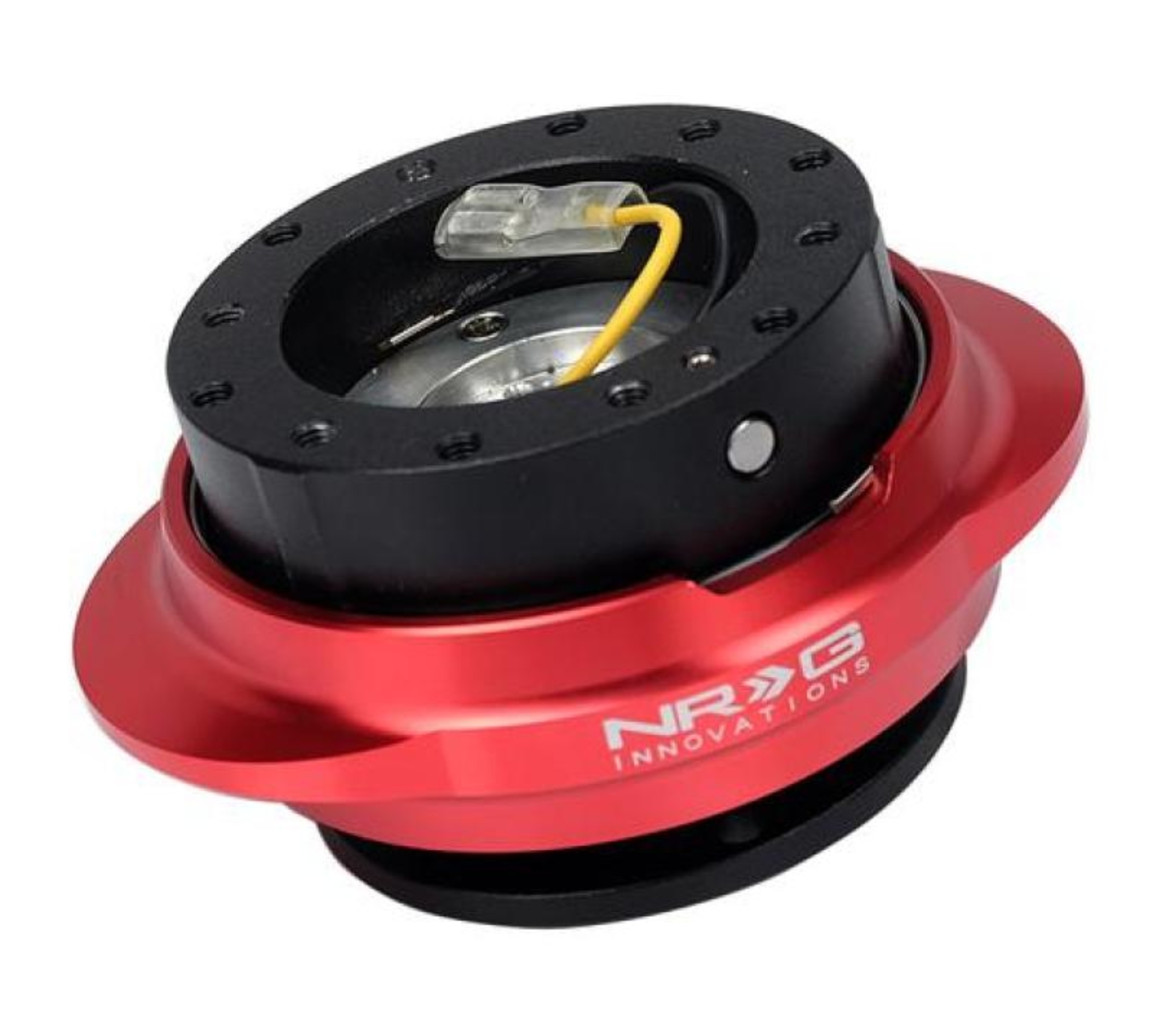 Picture of NRG Quick Release Kit - Black Body/ Red Oval Ring
