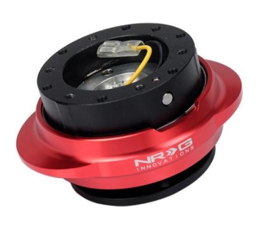 Picture of NRG Quick Release Kit - Black Body/ Red Oval Ring