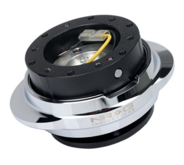 Picture of NRG Quick Release Kit - Black Body/ Silver Oval Ring