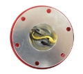 Picture of NRG Quick Release - Silver Body/ Red Chrome Ring