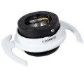 Picture of NRG Quick Release Kit - Black Body/ White Ring w/ Handles