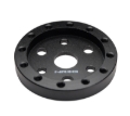 Picture of NRG 3 Hole to 6 Hole Steering Wheel Adapter 1/2in. - Black