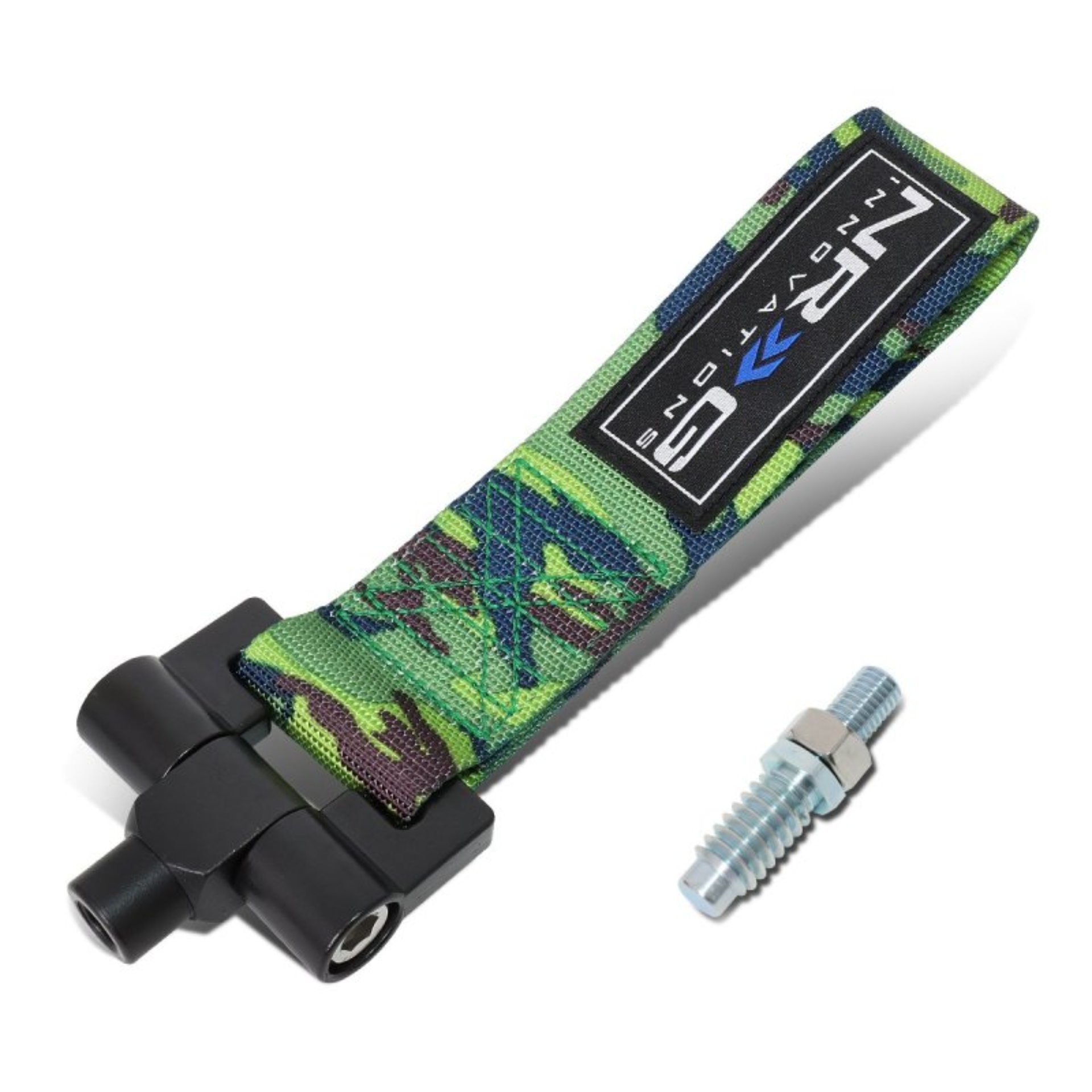 Picture of NRG Bolt-In Tow Strap Camo- Scion FRS 2012+ / Subaru BRZ 2012 (5000lb. Limit)