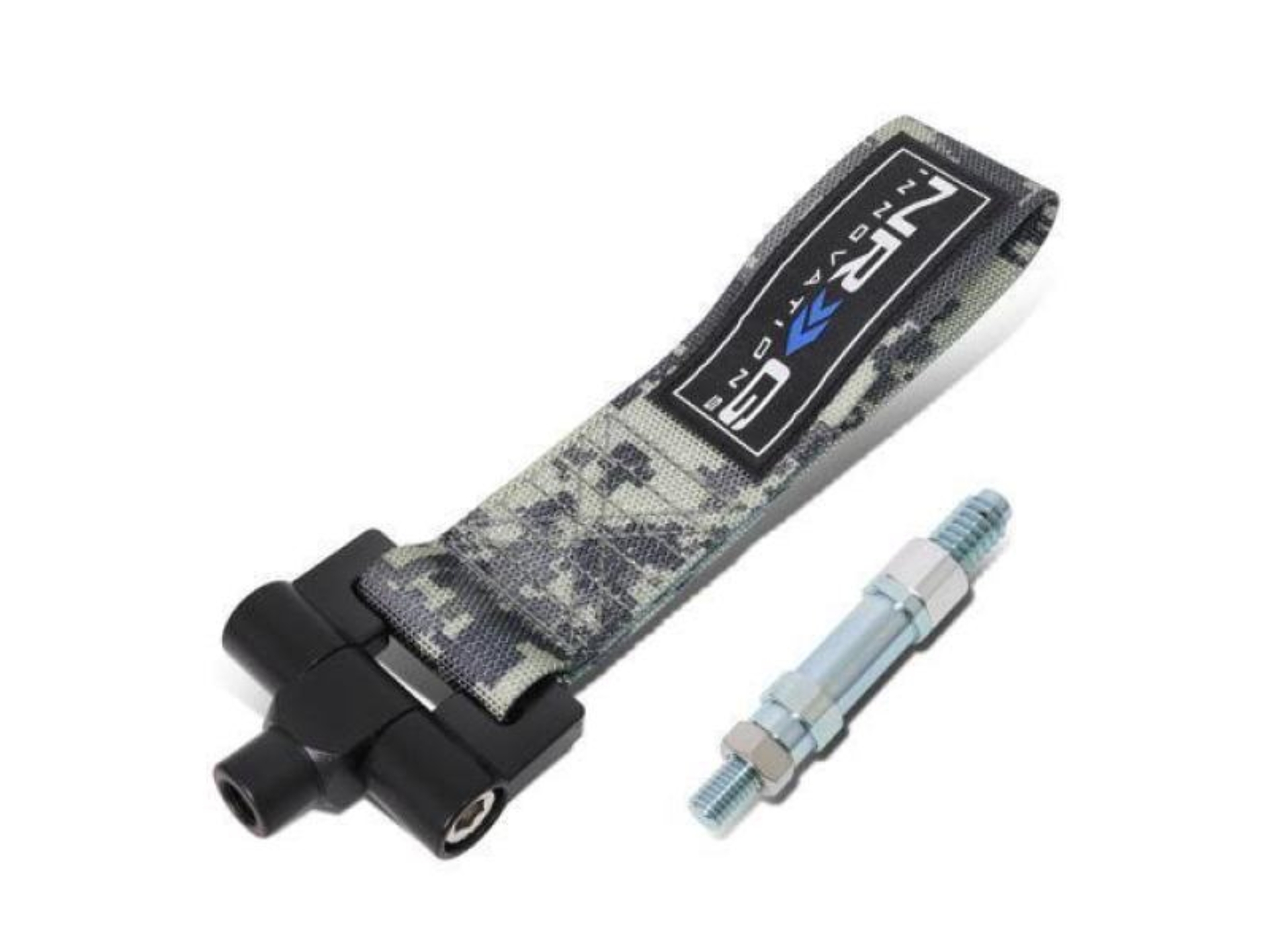 Picture of NRG Bolt-In Tow Strap Digital Camo- Ford Focus 2016+ (5000lb. Limit)