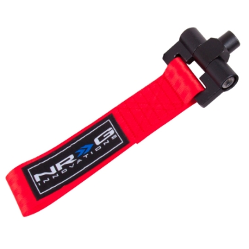 Picture of NRG Bolt-In Tow Strap Red- Ford Focus 2016+ (5000lb. Limit)