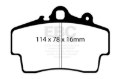 Picture of EBC Yellowstuff Brake Pad Sets - DP41207R