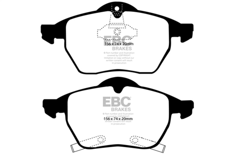 Picture of EBC Ultimax2 Brake Pad Sets - UD800