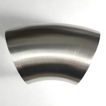 Picture of Stainless Bros 304SS 5in Diameter 1.5D Radius 45 Degree Bend Elbow Mandrel Bend